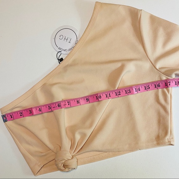 Toby Heart Ginger OneShoulder Crop Top & Skirt Set - Picture 2 of 11